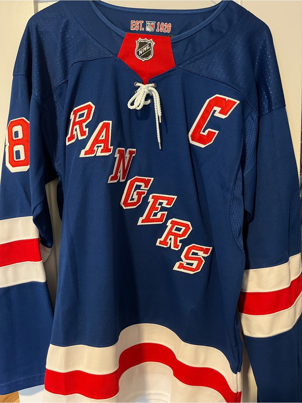 New York Rangers Men’s XL Jersey - Trouba #8
